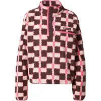 Columbia Pullover desportivo 'Helvetia II' chocolate / rosa / offwhite