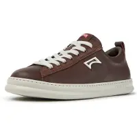 Camper para homem. K101052-015 Sapatilhas de pele Runner Four castanho (45), Couro, Marrom, Plano, Cordão, Casual