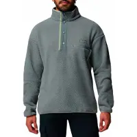 Columbia - Marcas - Helvetia II Half Snap Fleece Sedona Sage para Homem - Tamanho XS - Azul