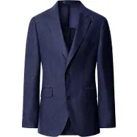 Hackett London para homem. HM4400218 Americana Wool Hbone marinho (48/32), Casual, Lã, Clássico