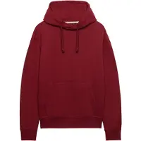 Superdry para homem. M2014702A Sudadera com capuz Essential Logo vermelho (S), Casual, Algodão