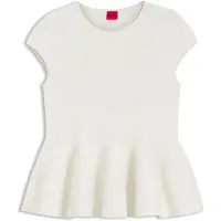 HUGO Pullover 'Siefata' branco