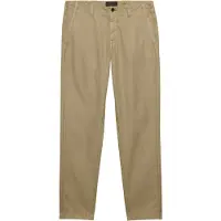 Superdry para homem. M7011487A Calça Chino Tapered Washed bege (36/32), Casual, Algodão