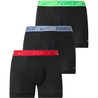 Nike Underwear Boxers 'Essential' azul claro / verde néon / laranja claro / preto