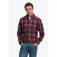 Superdry para homem. M4011197A Camisa Cotton Lumberjack vermelha (M), Vermelho, Casual, Algodão, Manga comprida