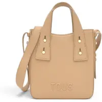 Tous para mulher. 2002373704 Mini bolsa Back to basics bege (OSFA), Casual, Poliuretano