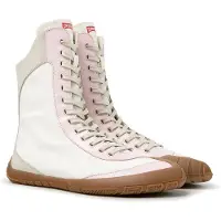 Camper para mulher. K400862-001 Botins Peu Path+ branco e rosa (40), Plano, Nenhum, Casual, Poliéster reciclado