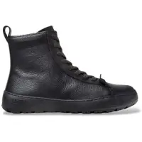 Camper para mulher. K400870-001 Botins de pele Peu Serra preto (36), Couro, Plano, Cordão, Casual
