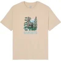 Element Camisa 'WATCHING' bege / azul claro / verde / branco