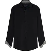 Olymp Camisa preto / offwhite