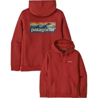 Patagonia - Sweats - M's Boardshort Logo Uprisal Hoody Rusty Red para Homem - Tamanho M