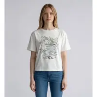 Weekend Max Mara para mulher. 2625976051650 Camisa Sala branca (XL), Branco, Casual, Algodão, Manga curta