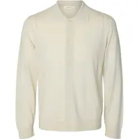 Selected Casaco de malha 'SLMTRAY' champanhe