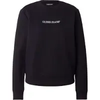 GUESS Sweatshirt preto / branco