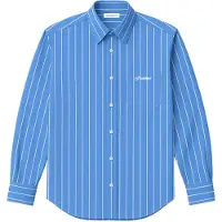 Prohibited Camisa azul claro / branco