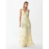 BWLDR Vestido 'CHELSEA DRESS' amarelo pastel / verde / roxo pastel