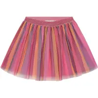 DANAMADE Saia 'Dyrla' roxo / laranja / magenta / amora