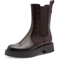 Tamaris Botas chelsea castanho escuro
