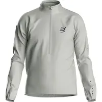Compressport - Vestuário trail corrida - Aura Windproof Jacket M Gray Violet para Homem - Tamanho L - Cinzento