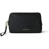 Michael Kors para mulher. 32T6G6ZW9C Necessaire Wristlet preto (OSFA), Casual, Nylon reciclado