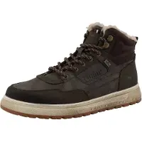 Mustang Botas com atacadores castanho escuro