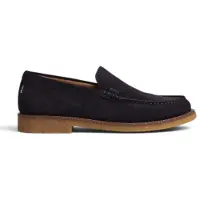 BOSS para homem. 50568752 Mocassins de couro Kope Mocc marinho (40), Plano, Nenhum, Casual