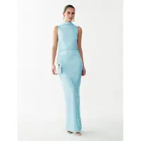 BWLDR Vestido de festa azul