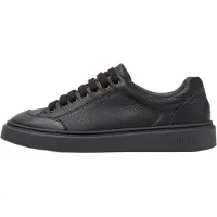 Camper para homem. K101105-020 Sapatilhas de pele Runner Twentyfive pretas (43), Couro, Preto, Plano, Cordão, Casual