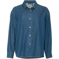 Elias Blusa 'Nathy' bege escuro / azul ganga / conhaque