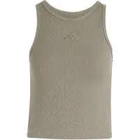 Adidas CAMISOLA DE ALÇAS CANELADA COM LOGÓTIPO PEQUENO KIT