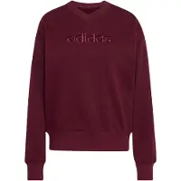 Adidas Sweatshirt com Gola em V Acetinada Seasonal Essentials