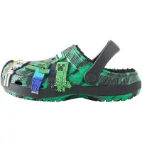 Next Sapatos abertos 'Minecraft' azul / verde / preto / branco