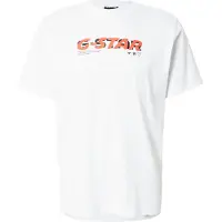 G-Star Camisa vermelho / branco