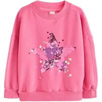 Next Sweatshirt roxo / rosa claro