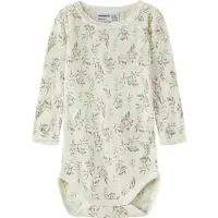 Name it Macacão/Body 'NBFWANG' oliveira / verde pastel / cor-de-rosa / branco natural