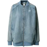Adidas Originals Casaco meia-estação 'SST' azul / branco