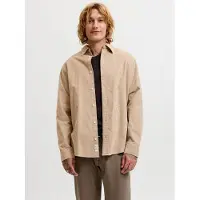 Jack & Jones Camisa 'JJEFIELD' cappuccino