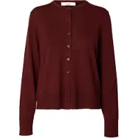 Selected Casaco de malha 'SLFThea' vermelho