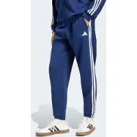 Adidas Calças de desporto azul escuro / branco