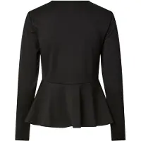 Pieces Camiseta De Manga Comprida Alisa Peplum