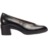 Wonders para mulher. H-6701_2525_5792 Sapatos de Couro Reghost 01 Preto (38), 3 a 5cm, Nenhum, Casual, Clássico