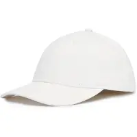 GUESS para mulher. AW5607COT01 Boné de basebol em gabardina com logótipo «Ella», branco (OSFA), Casual, Algodão