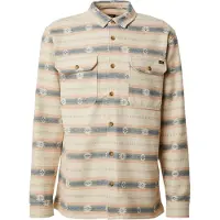 Billabong - Camisas - Offshore Jacquard Flannel Oatmeal para Homem - Tamanho M