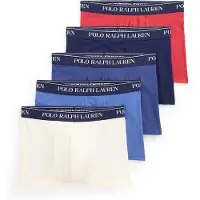 Ralph Lauren Boxers 'Classic' navy / azul fumado / azul escuro / melancia / branco