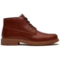 Timberland para homem. TB0A5SRXEM61 Botins de Couro Chukka Stormbucks castanho (39), Marrom, Plano, Cordão, Casual, Clássico