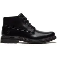 Timberland para homem. TB0A5SRXW021 Botins de couro Chukka Stormbucks preto (45), Plano, Cordão, Casual