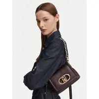 Liu Jo para mulher. AF6269-E1166 Bolsa LaPuffy Pequena berinjela (OSFA), Casual, Grená, Poliéster