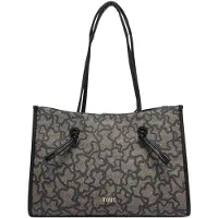 Tous para mulher. 2002436944 Saco de compras Kaos Icon XL preto (OSFA), Casual, Tecido