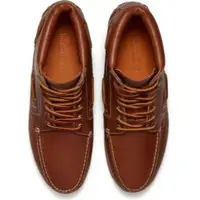 Timberland para homem. TB0A2N4CAMX1 Botins de pele Authentic castanho (39.5 W), Couro, Marrom, Plano, Cordão, Casual
