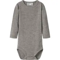 Name it Body De Manga Comprida Wax Wool Rib